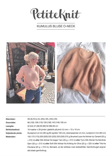 Kumulus Bluse O-Neck