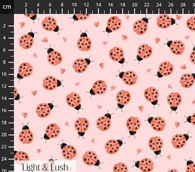 Lovely Ladybug Poplin