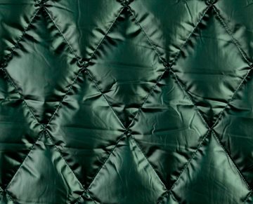 Metallic quilt green