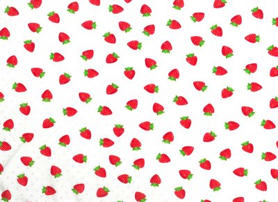 Needle point strawberries
