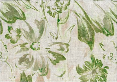 Painted Green Blossom