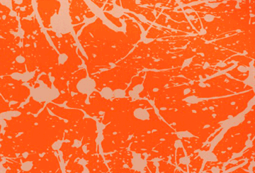 Painted Terry orange