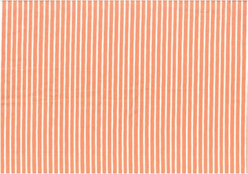 Poplin peach orange stripe