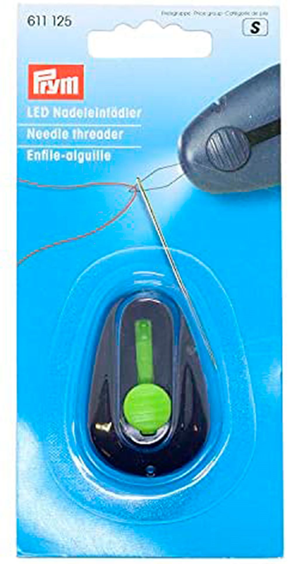 Prym LED Draadrijger | Voor Dunne Draden | Met Draadknipper | Handig Naaimachientje