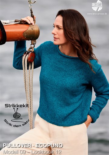 Strikkekit Pullover Ecopuno str. 44