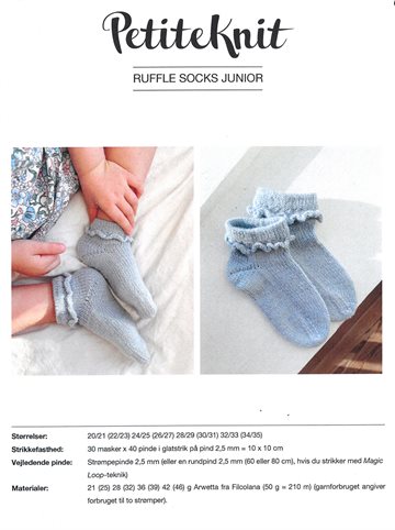 Ruffle socks junior