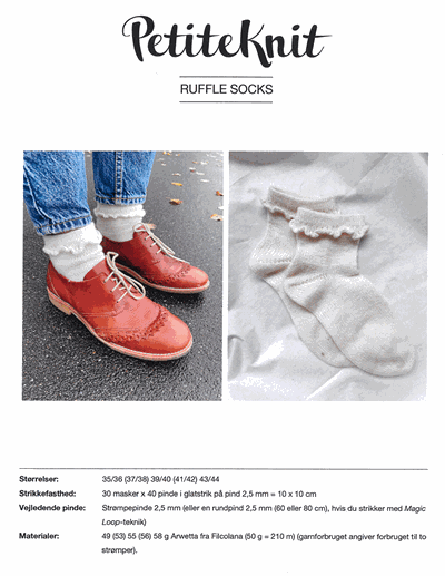 Ruffle socks