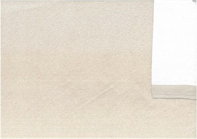 Sand Frotté med gummi bagside