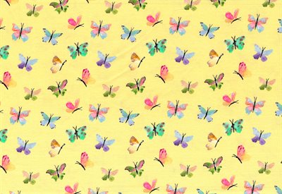 Spring Butterflies knit