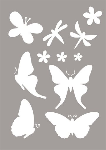 Stencils Insekter