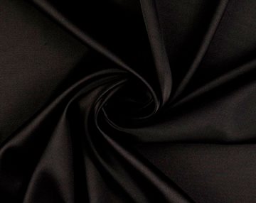 Stræk silke satin sort