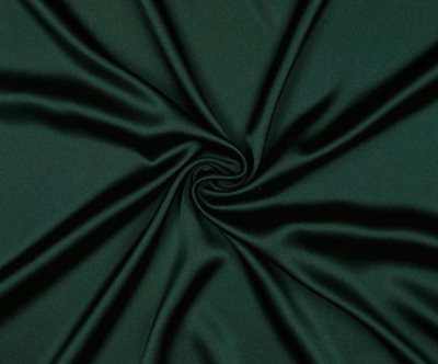 Stretch Satin Emerald