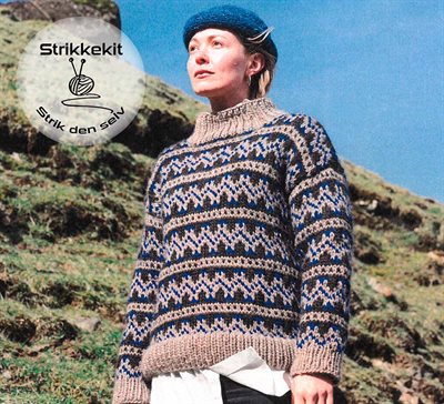 Saksun Sweater Dame forfra