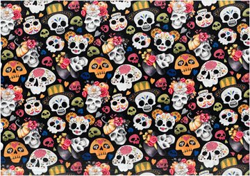 Sugar Skull poplin