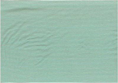 Summer knit green stripes