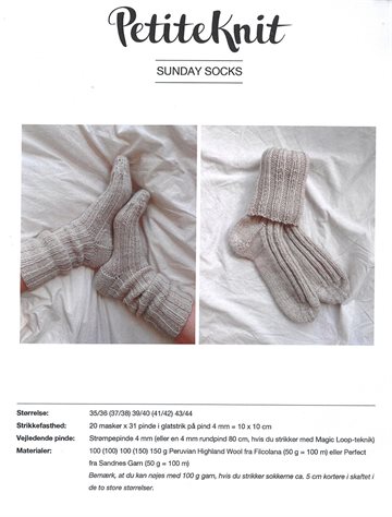 Sunday socks