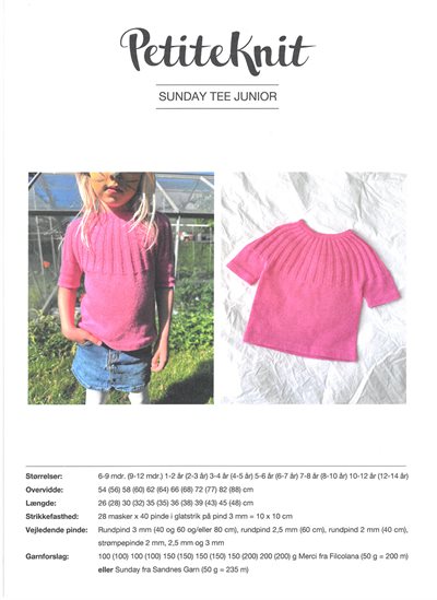 Sunday Tee junior