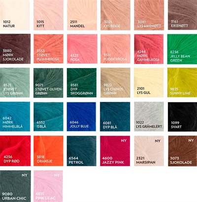 Tynn Silk mohair