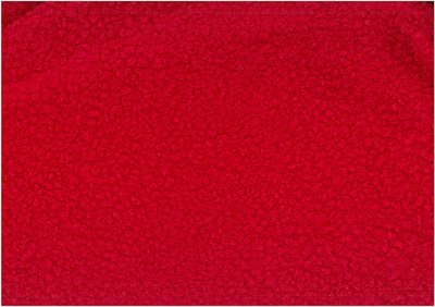 Wool boucle apple red